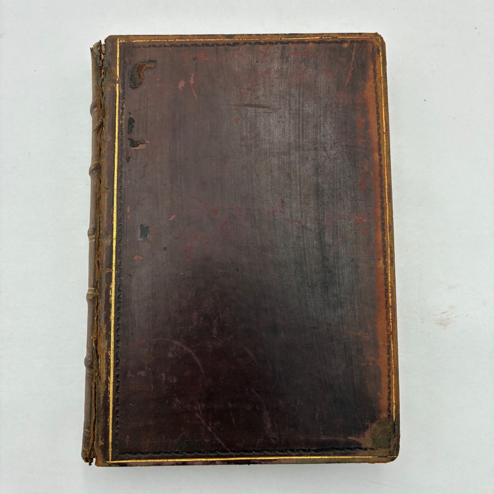 1864 Pleasant Pages for Young People Vol V S Prout Newcombe Leather Antique Book